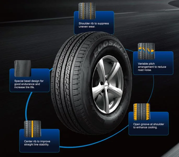 All Terrain Tire Car Tyre Joy Road Tyre Golf Trolley Wheel Passenger Car Tyre