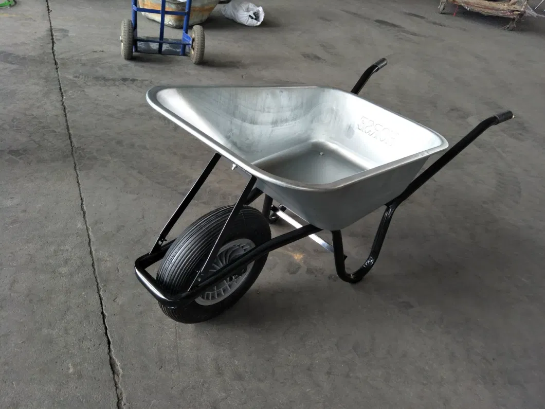 Popular Sell Warehouse Air Wheel Wheelbarrow (Wb6414)