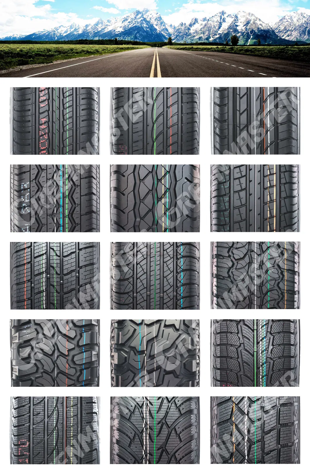 Passenger Car PCR off Road Tire, Truck/Bus/Trailer TBR Tires, Top Loader OTR Sks/R4 Industrial Solid Tyres, Agricultural Tractor Lawn Garden Turf &amp; ATV/UTV Tyre