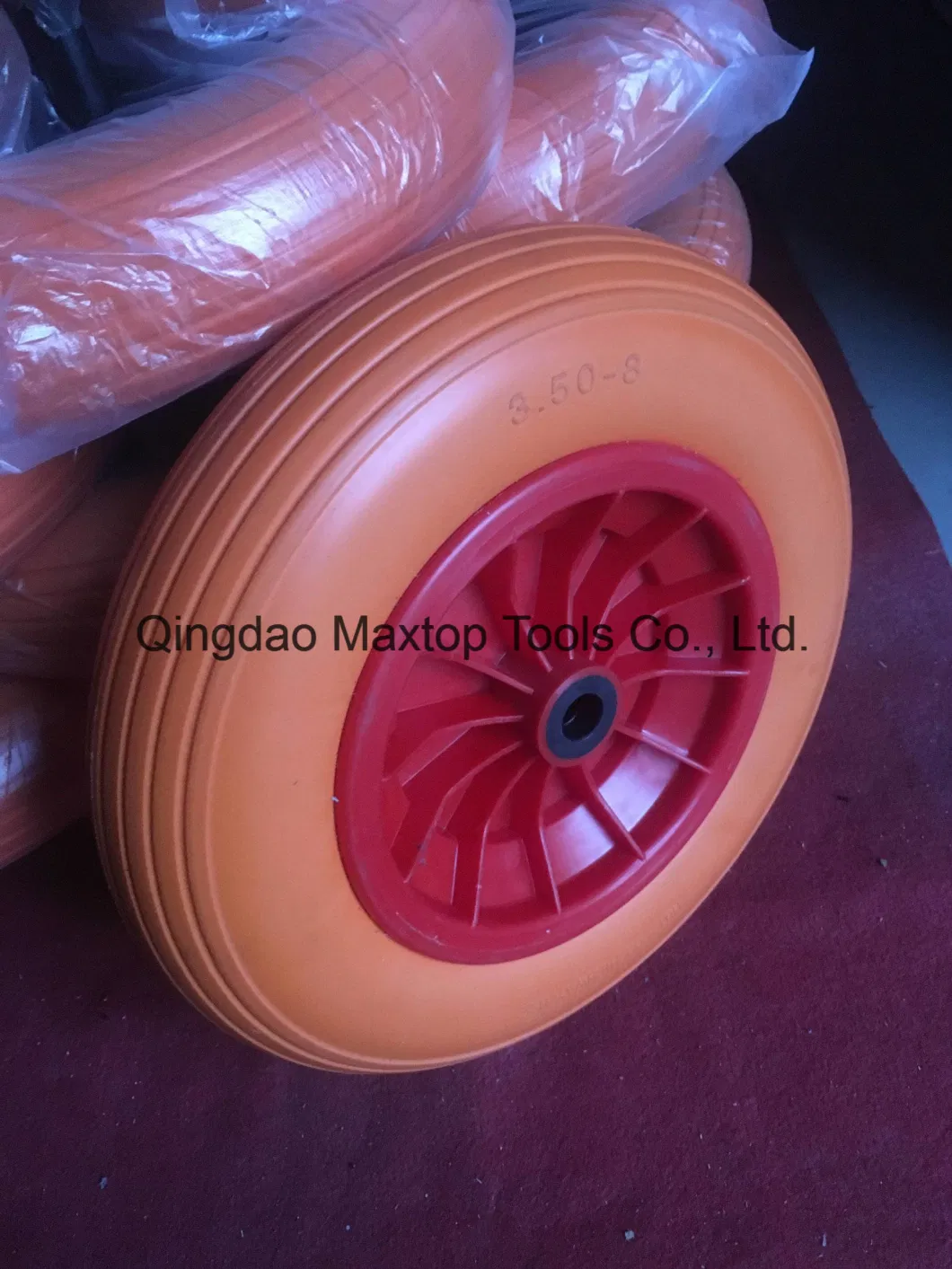 3.50-8 Wheelbarrow Rubber Wheel for Portugal