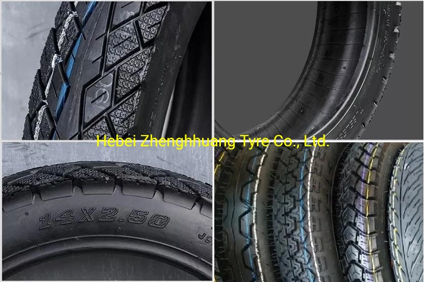 90/90-18 Warehouse Trolley Pneumatic Tires 18inch Rubber Wheelbarrow Tyres