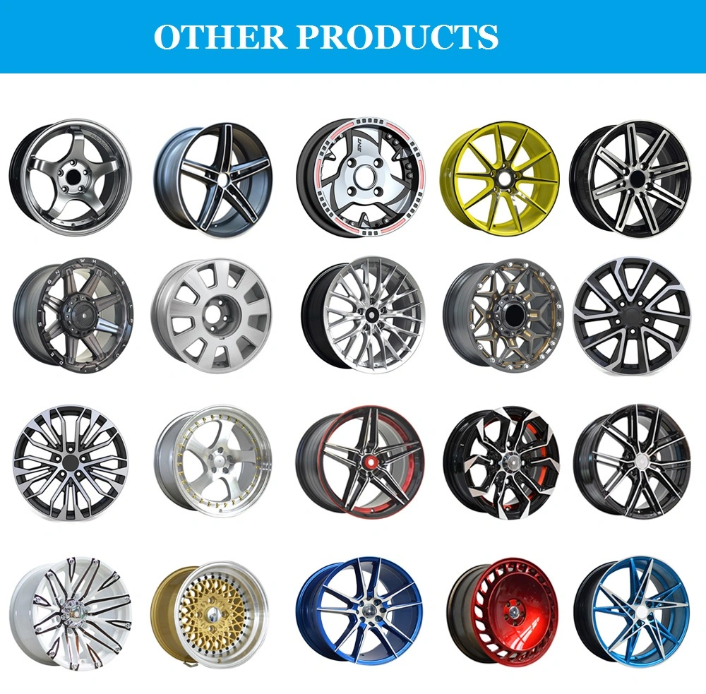 N808 JXD Brand Auto Spare Parts Alloy Wheel Rim Aftermarket Car Wheel