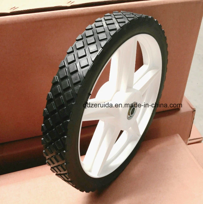 12X1.75 Inch PVC Wheels for Lawn Mowers and Other Machines