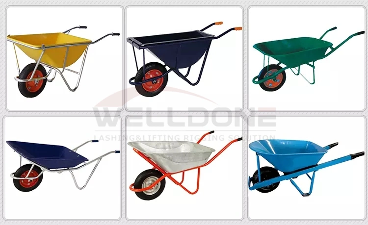 South Africa Market Heavy Duty Cart/Trolley/Handtruck/Pushcart/Wheelbarrow for Garden
