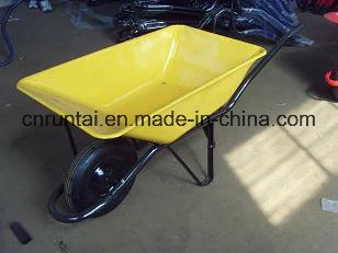 Hot Sell Good Quality Yellow Color Wheelbarrow (Wb6401)