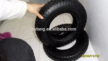 Wheel Barrow Pneumatic Rubber Tries Rubber Wheel Tyre4.00-10