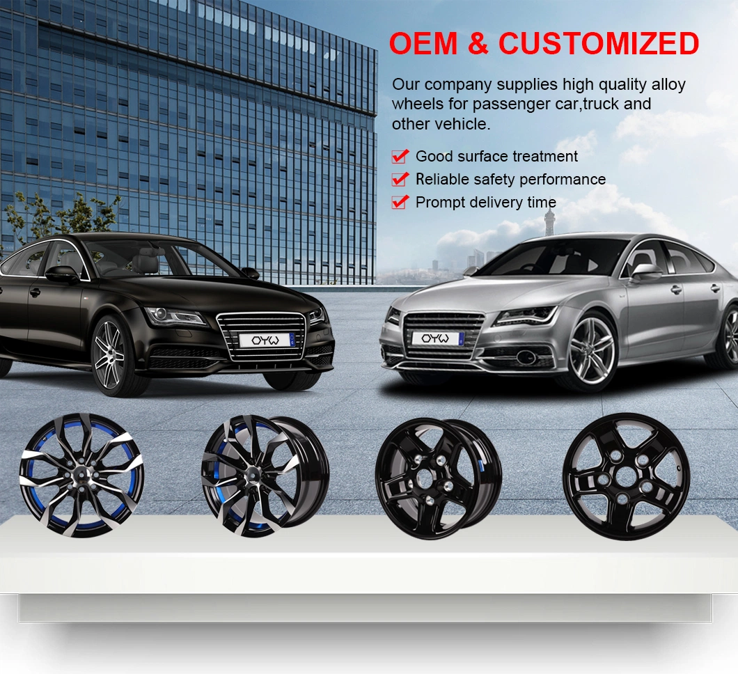15inch Hot Selling Aftermarket Spare Parts Alloy Wheels for Car