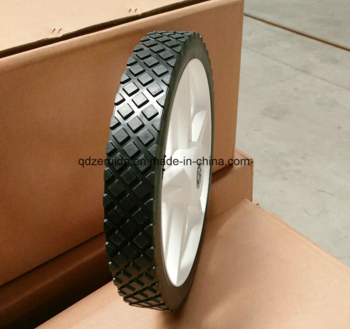 12X1.75 Inch PVC Wheels for Lawn Mowers and Other Machines