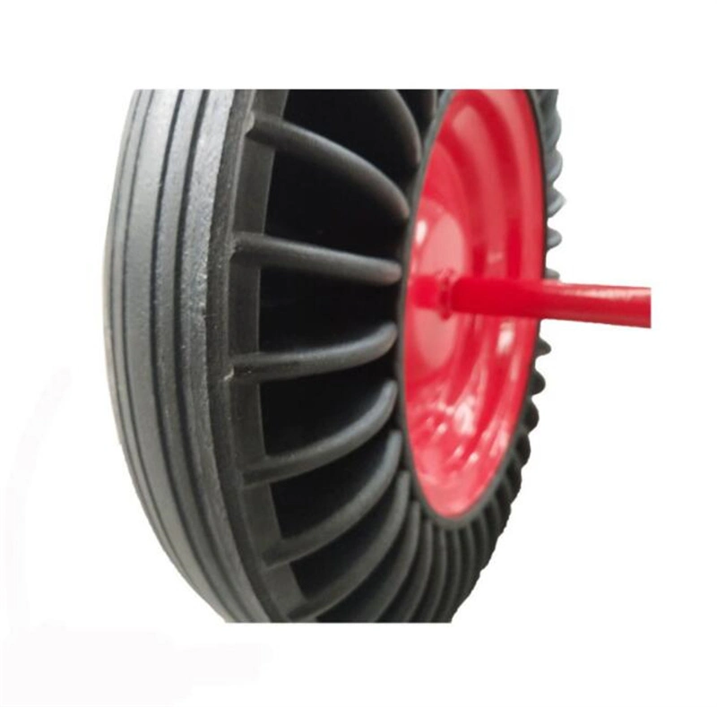 Heavy Load 15 Inch Solid Rubber Wheel Wheelbarrow Tire