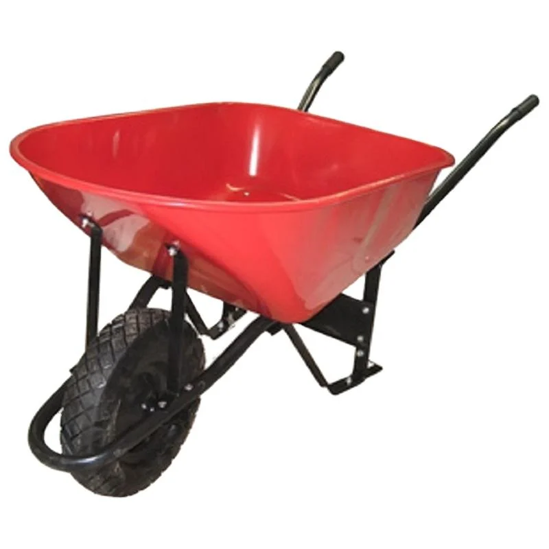 Heavy Duty Big Capacity 100L Strong Power Wheel Barrow Farm Tools and Equipment and Function Wheelbarrow