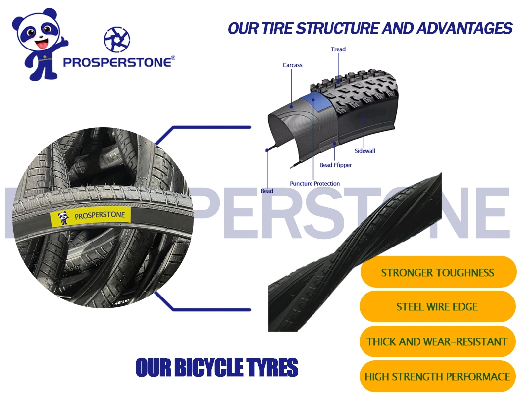 Children Bike Tires for 20X1.75 High Performance Various Specifications Durable Pneumatic Tire Parts for Baby Carriage Tyre and Tube Factorcy Direct