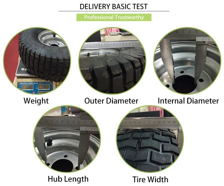 15 Inch Pneumatic Inflatable Rubber Tires 15X6.00-6 Agricultural Tractor Wheel