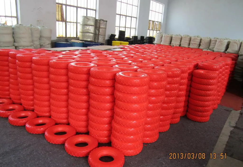 PU Foam Wheel Barrow Wheel 4.00-8