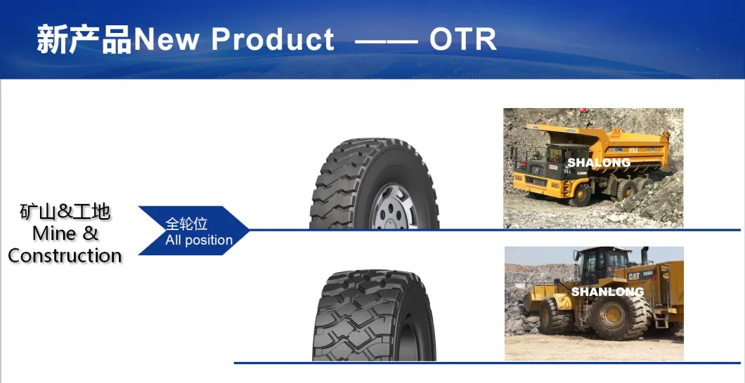 OEM Dump Truck Belted Wheel Tractor Backhoe Loader Construction Excavator Scraper Compactor OTR Tyre / Tire (23.5-25 26.5-25 29.5-25)