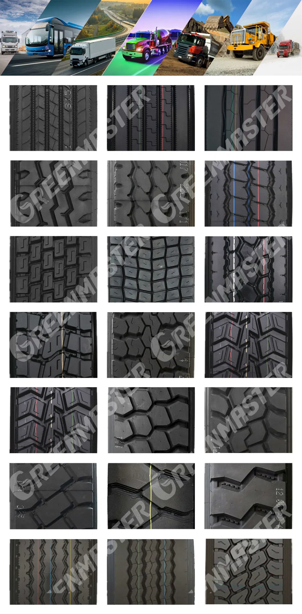 China Factory Wholesale Passenger Car PCR Tyre, 4WD Offroad SUV 4X4 at/Mt Mud Tyres, All Steel Radial Light Heavy Truck TBR Tires, Bus/Trailer OTR Wheel &amp; Tire