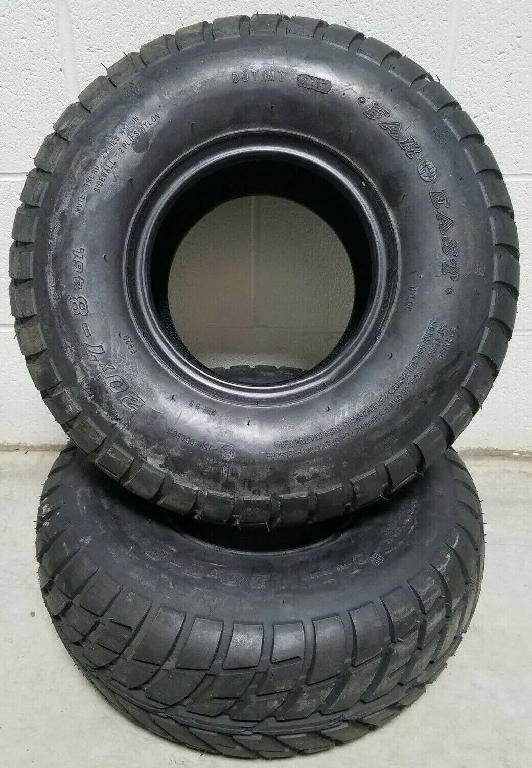 Suntop/Far East brand ATV/UTV Trailer tyres 4pr 6pr F920 tubeless tires 18*9.5-8 19*7-8 3.25-8 4.80-8 5.70-8 4.80/4.00-8 22*11-8(FLAT) 22*11-8(INFLATED) 4.80-12