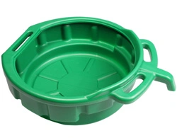 15 Litre Portable Green Oil Change Drain Pan Auto Car Truck Automobile Vehicle Repair Maintenance Tools