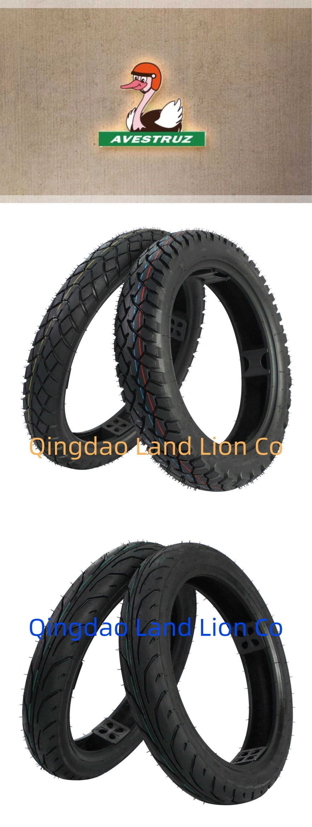 Manufacture Drive Pattern Motorbike Tyre Tire 110/90-16, 110/90-17, 80/90-18, 90/90-18