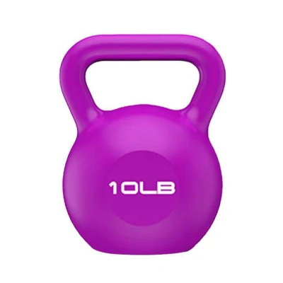 Cheap Price Fitness Gym Equipment for Strength Training Rubber Coated Cement Kettlebell