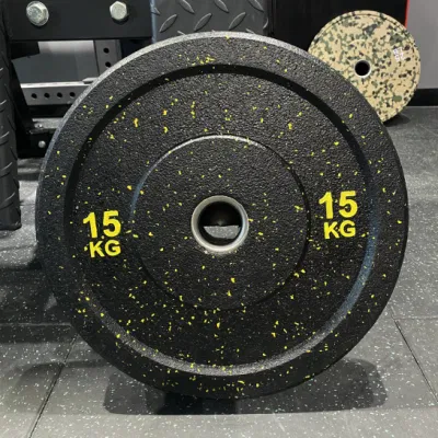 Factory Wholesale Cheap Price Custom Weight Bumper Plates with Colored EPDM Crumb Dots