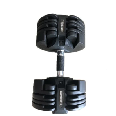 Ad-20 Gym Fitness Equipment Free Weight 20kg Power Training Adjustable Weight Dumbbell