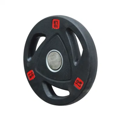 China Supplier Professional Strength Body Building Black Rubber Kilogram Barbell Plates Barbell Disc
