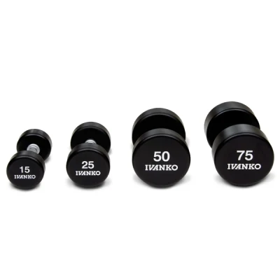 Fitness Weight Lifting Dodecagonal Round Head Dumbbells