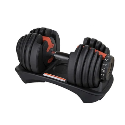 Wide Weight Range Gym Fitness Weight Lifting Exercise 24kg Adjustable Dumbbell for Sale