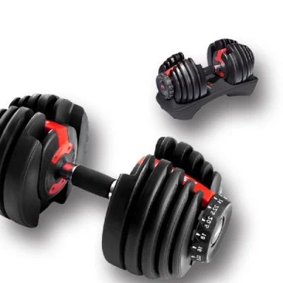 Adjustable Dumbbell Weight Suit Training Weights Gym Equipment for Men and Women Adjustable Dumbbell, Fast Adjust Weight Dumbbell Barbell Wbb18353