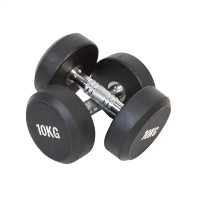 Gym Dumbell Weights Factory Supplied Cheap Rubber Coated Dumbbells Hand Weight
