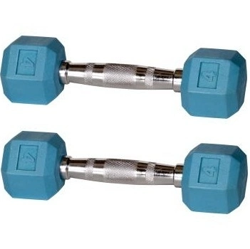 Good Quality Color Rubber Hex Dumbbell