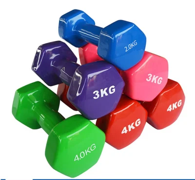 Home Exercise Neoprene Dumbbell with Different Color Body Workout