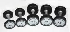 Commercial Use Customized Logo Rubber Dumbbell Set on Sales
