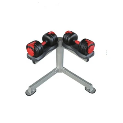Ad-18A Strength Equipment 60lb Adjustable Weights Dumbbell Set with Customized Logo