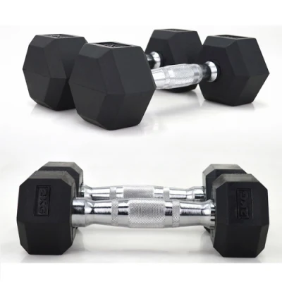 Gym Fitness Equipment Factory Direct Sale Stable Hex Dumbbell