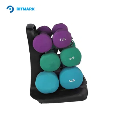 Compact PVC-Encased Iron Sand Dumbbells for Small Spaces
