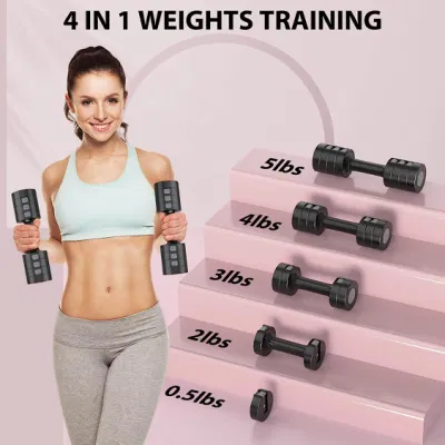 Fitness Training Fashion Adjustable Dumbbells Set Hand Weights