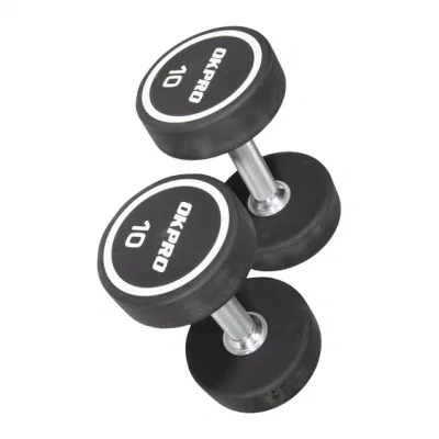 Buy Cheap Dumbbells Online Dumbell Set Gym Weights Equipiment Fitness Equipment Custom Wholesale TPU Round Head Dumbbell