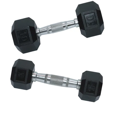 2023 Commercial Home Hexagon Dumbbells Set 50 Kg Gym Equipments Weight Hex Dumbbell