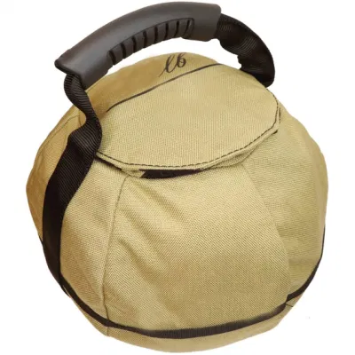 Adjustable Kettlebell Sandbag with Inner Dust Proof Liner, Great Portable Equipment for Everyday Home/Outdoor Use Wbb20188