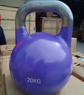 Wholesale Fitness Equipment Competition Cast Steel Kettlebell