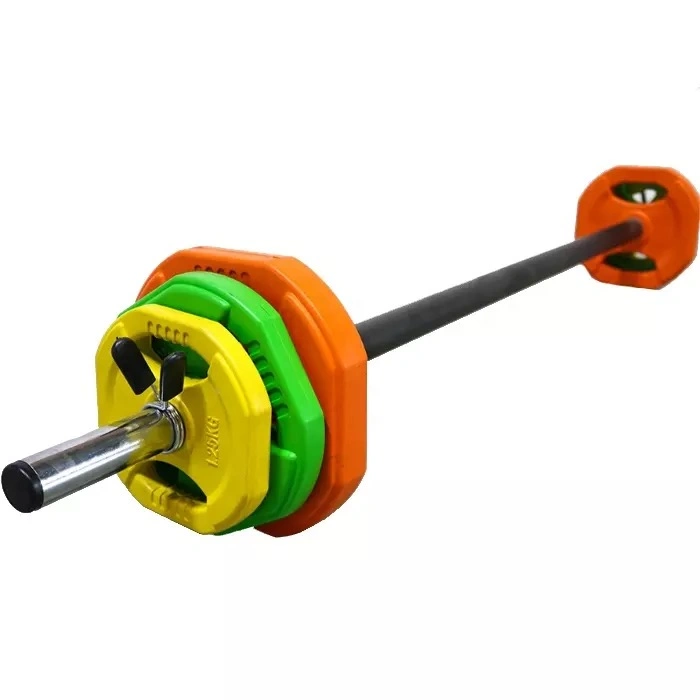 Wholesaler High Quality Fitness Weight Lifting Aerobic Pump Set 20kg Barbell Set