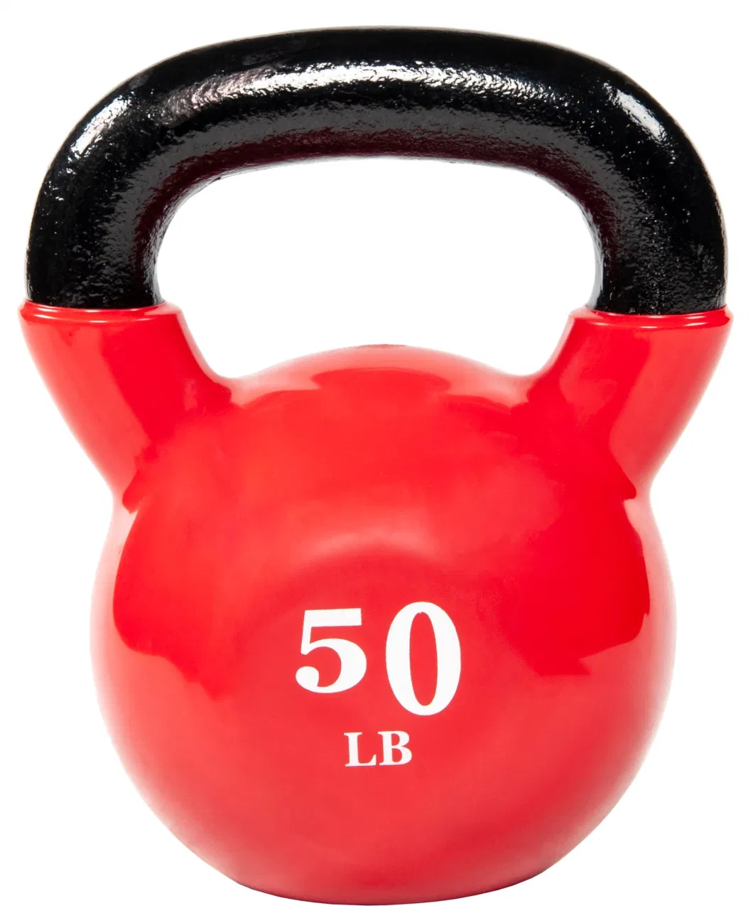 Factory Direct Fitness Equipment Colorful Neoprene and Vinyl Coated Cast Iron Kettlebell