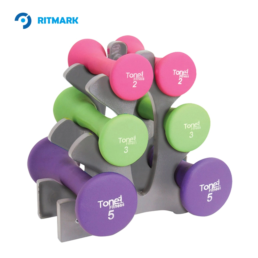 All-Inclusive Multi-Weight PVC Dumbbell Set for Home Gyms