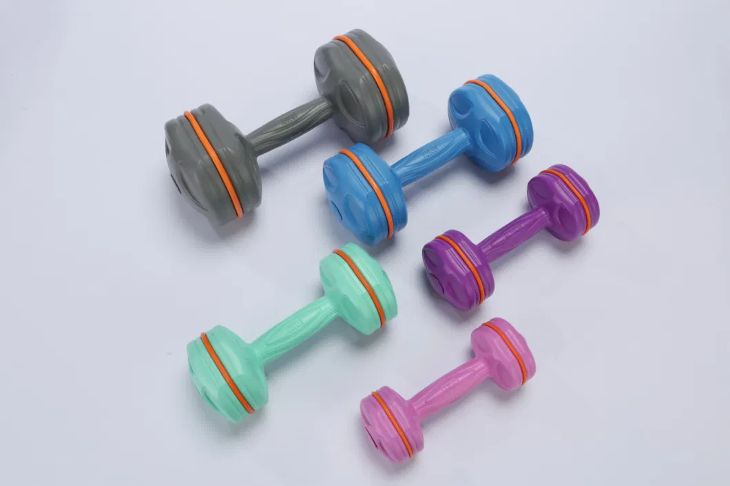 Supplies for Exercise, Workout, Weight Loss, Body Building - for Men, Women, Seniors, Teens, and PE Coated Environment Friendly Dumbbell Set
