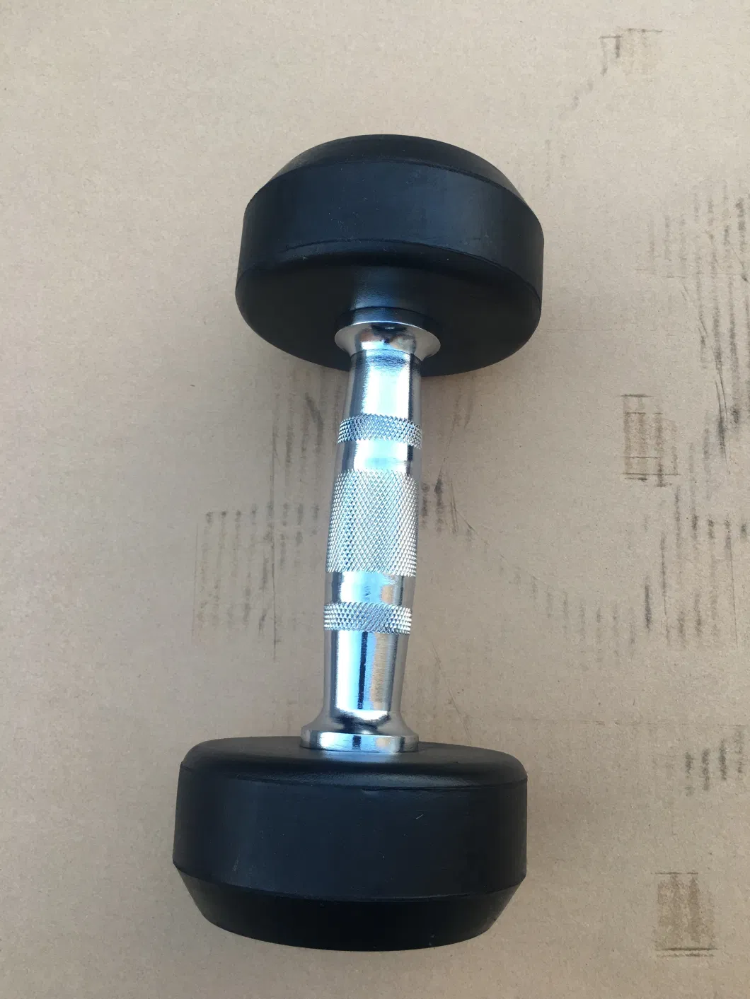 Gym Home Workout Fixed Rubber Dumbbell