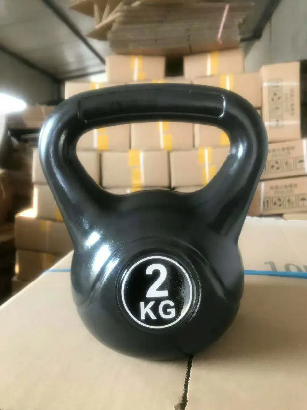 Color Vinyl Coated Kettlebell