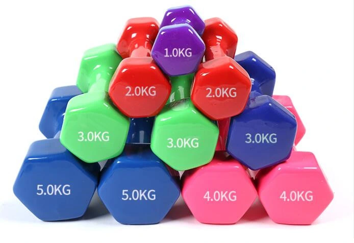 Best Quality Fitness Equipment/Gym Equipment Free Weight Vinyl Dumbbell