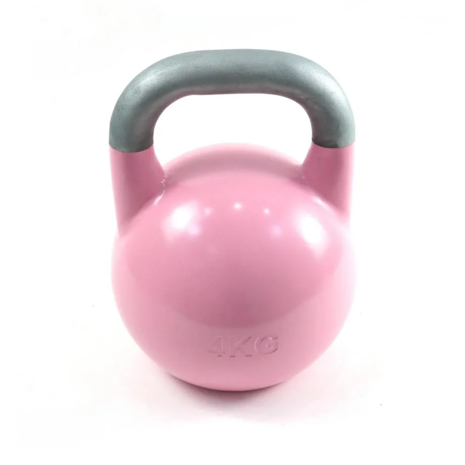 Rubber Coated Adjustable Custom Logo Colors Competition Kettlebell