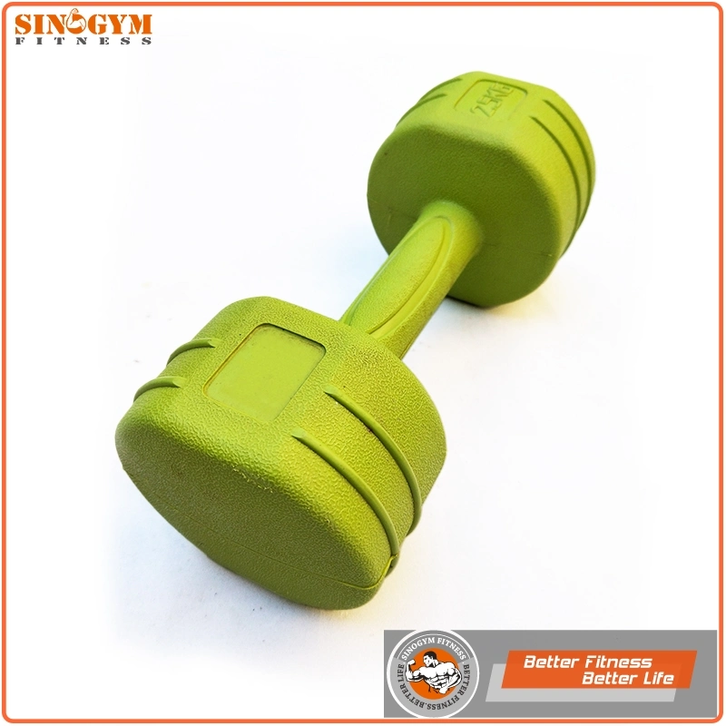 Color Plastic Cement Dumbbell